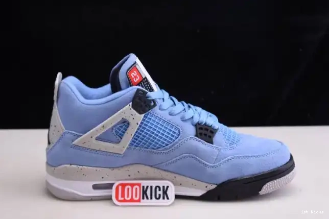 1st Kicks JORDAN 4 AIR CT8527-400 Blue University 0519